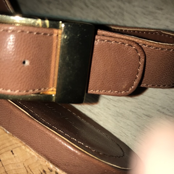 Calvin Klein Cork Wedge Sandals - Picture 5 of 9